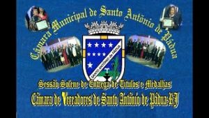 Entrega de Titulos e Medalhas da Câmara de Vereadores de Pádua-RJ