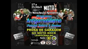 Prosa de Garagem no Moto Rock em Lepoldina-MG