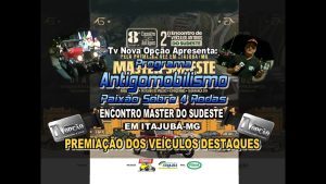 Premiação do veículos Destaques Master Sudeste-MG
